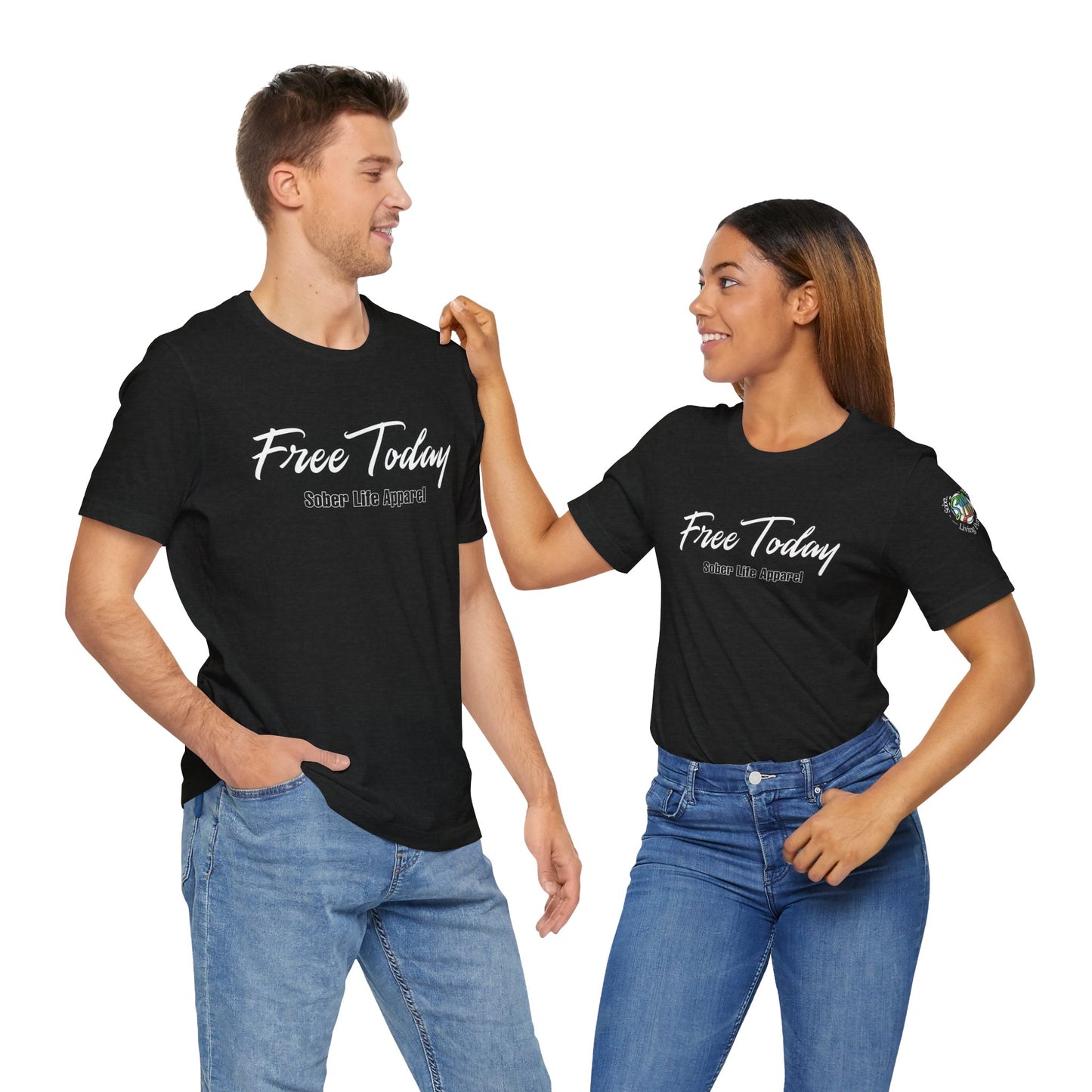 Free Today Motivational Unisex Tee, Casual Shirt for Everyday Wear, Inspirational Gift, Graphic Tee, Appreciation Day Gift