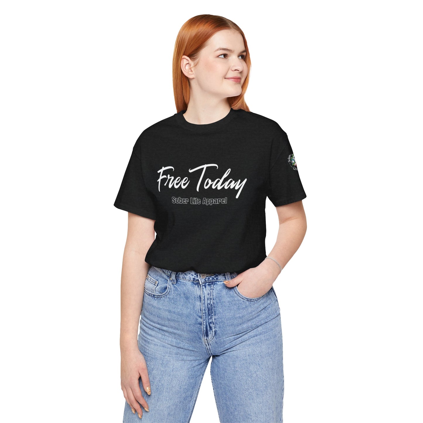 Free Today Motivational Unisex Tee, Casual Shirt for Everyday Wear, Inspirational Gift, Graphic Tee, Appreciation Day Gift