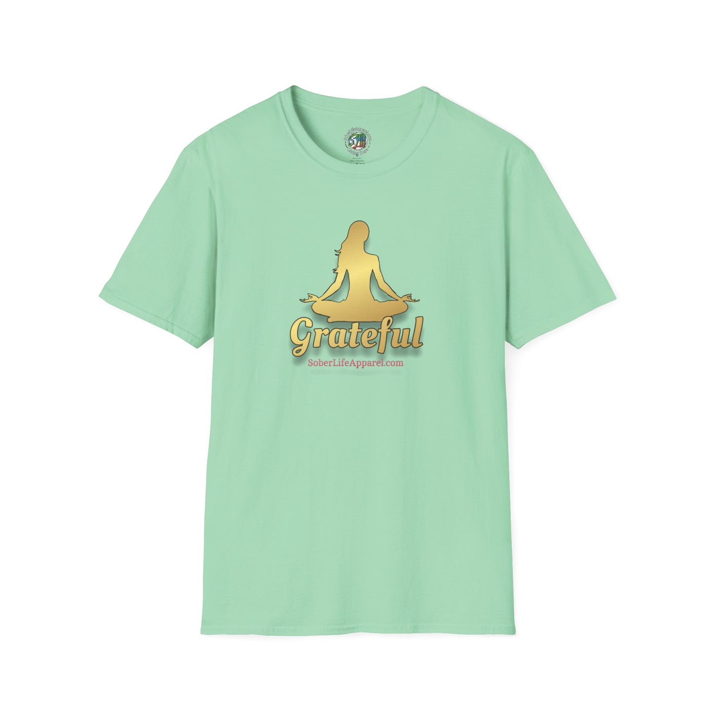 Softstyle Grateful Yoga T-Shirt