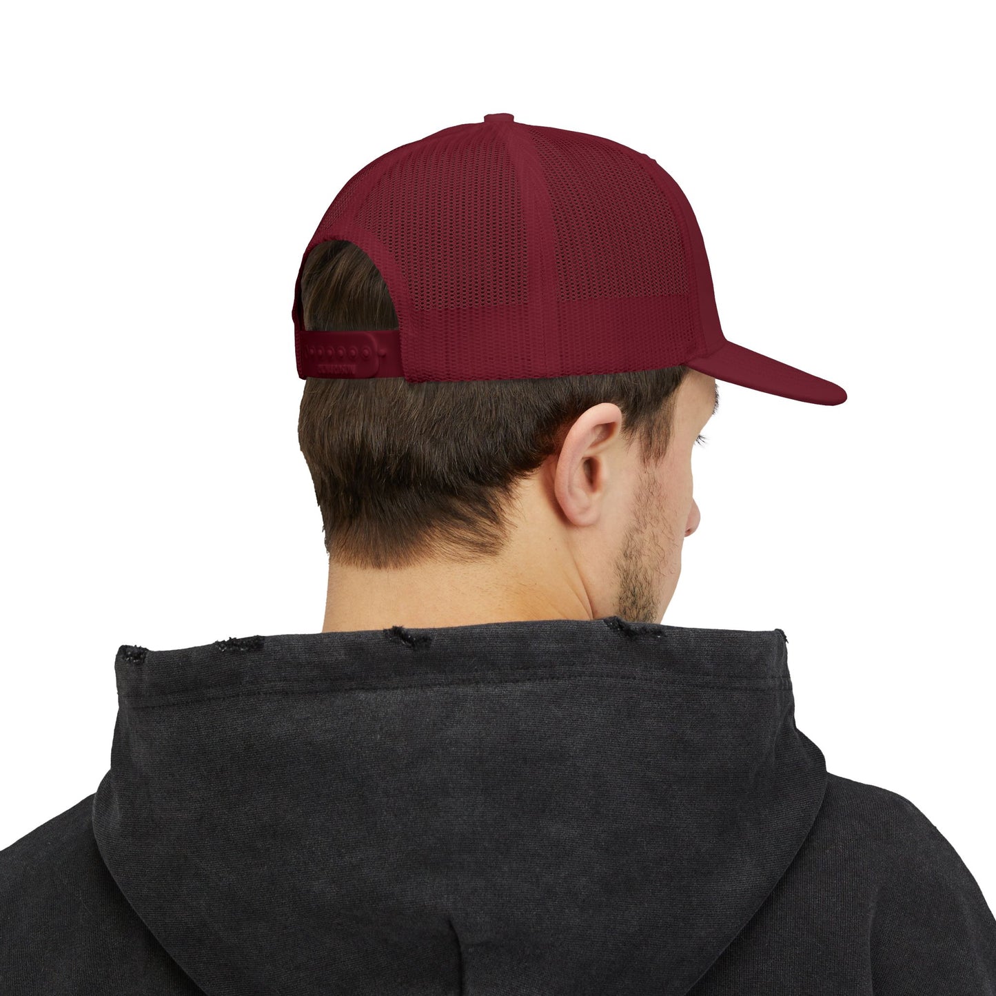 Sober Life Trucker Cap | Black Snapback Hat, Casual Accessories, Gift for Sobriety Support, Outdoor Activities, Mountain Theme