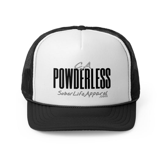 CA Recovery- Free & Powderless Trucker Cap - Stylish & Supportive Headwear