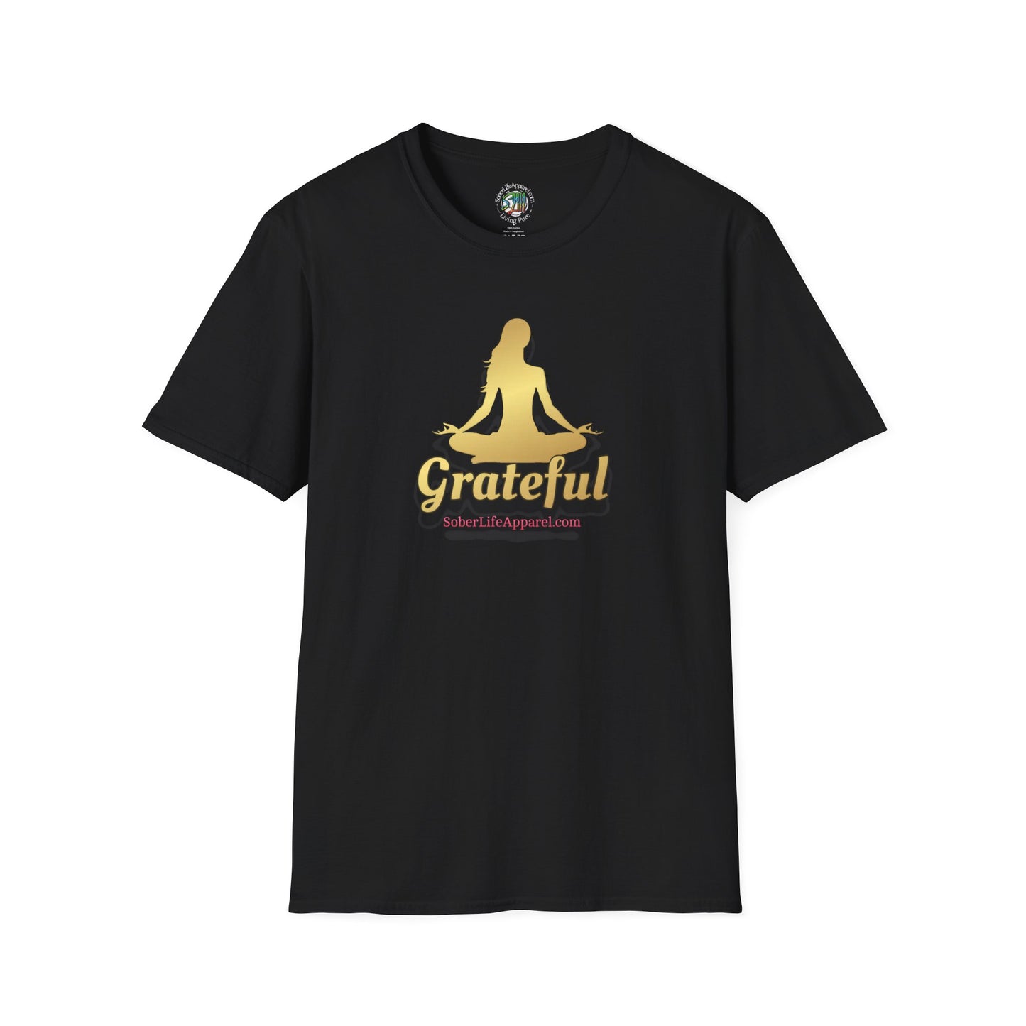 Softstyle Grateful Yoga T-Shirt