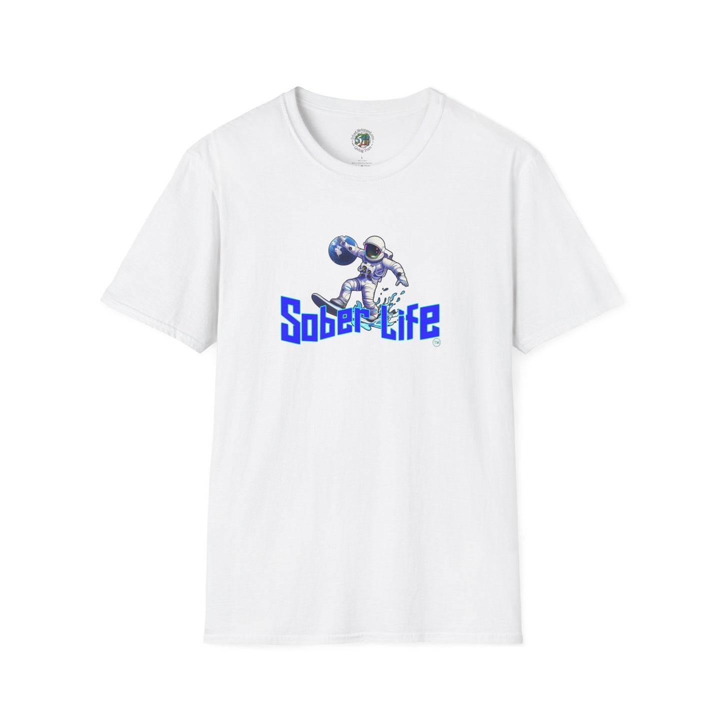 astro surfer Unisex Softstyle T-Shirt