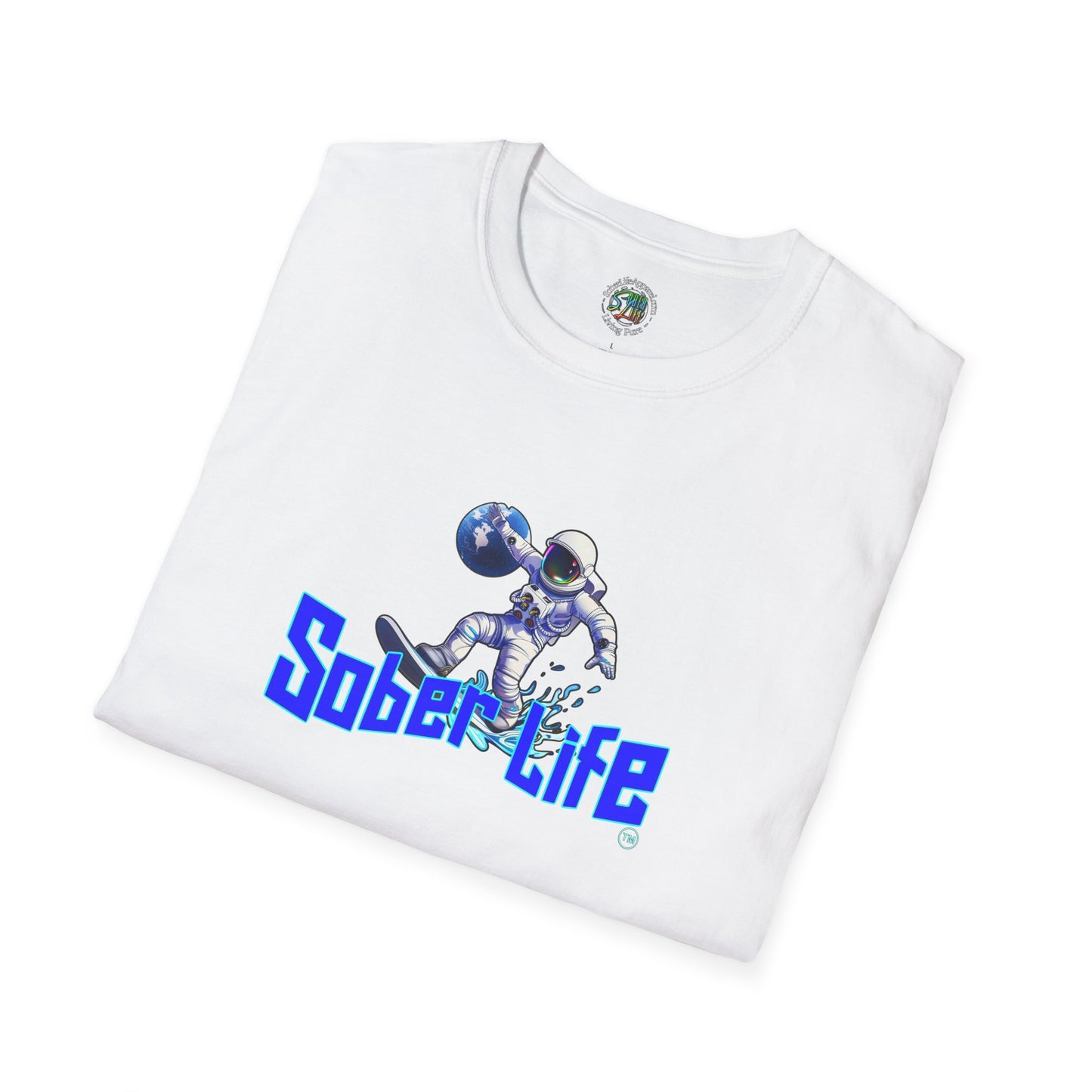 astro surfer Unisex Softstyle T-Shirt