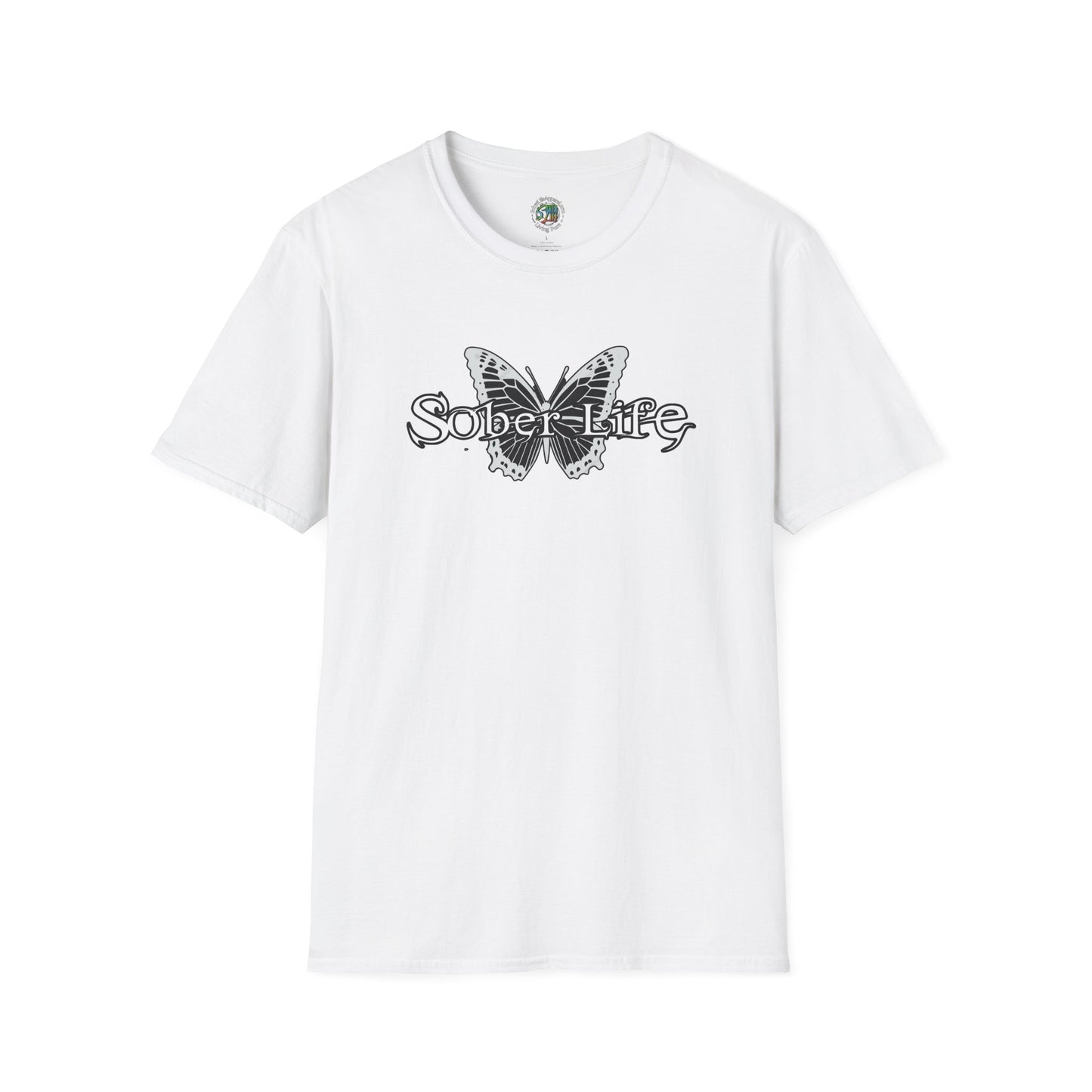 Butterfly tatoo- Softstyle T-Shirt