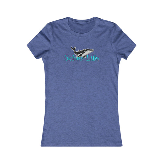 Women's "whale" Favorite Tee