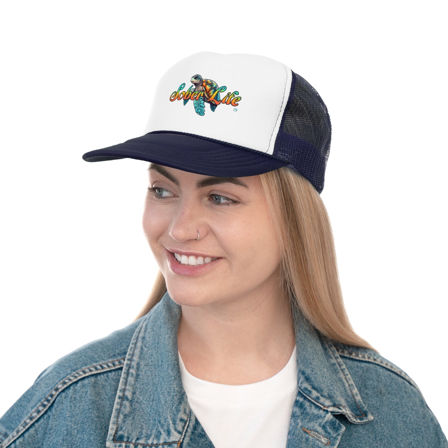 Sober Life Trucker Cap - Unique Snapback Hat for Recovery, Mindfulness & Adventure, Perfect Gift for Sober Living, Beach Days, and [...]