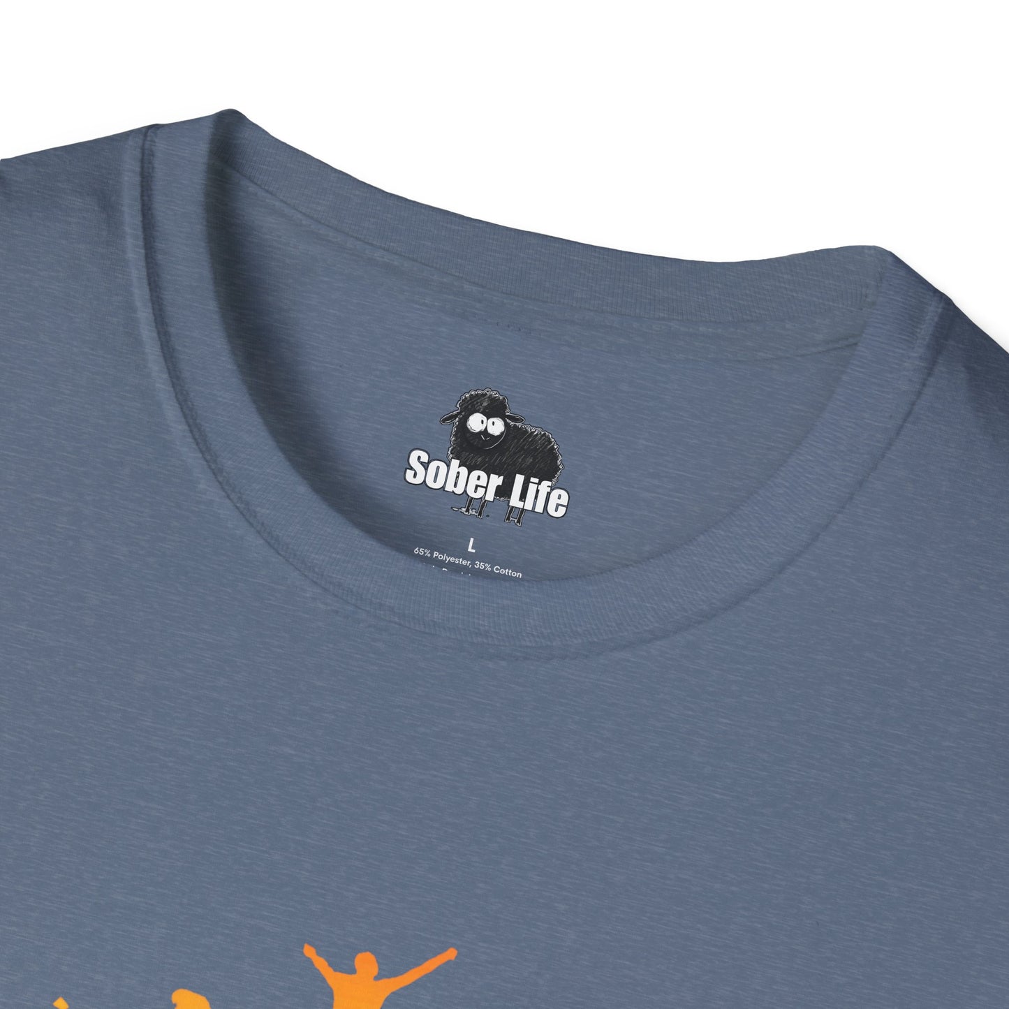 orange beach glow -Unisex Softstyle T-Shirt