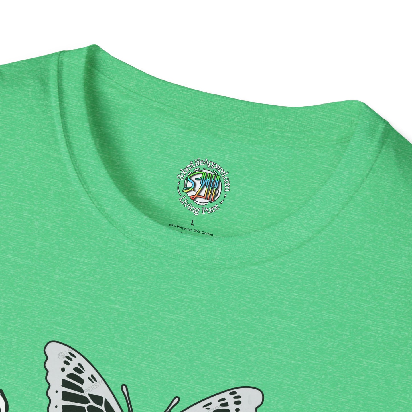 Butterfly tatoo- Softstyle T-Shirt