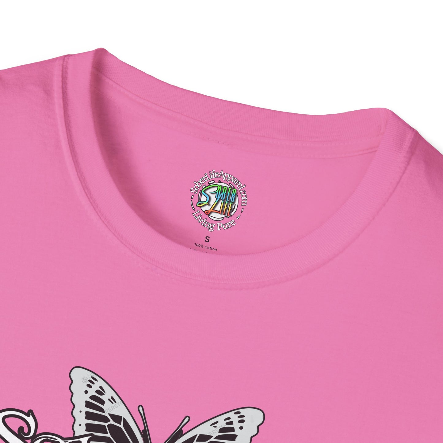 Butterfly tatoo- Softstyle T-Shirt