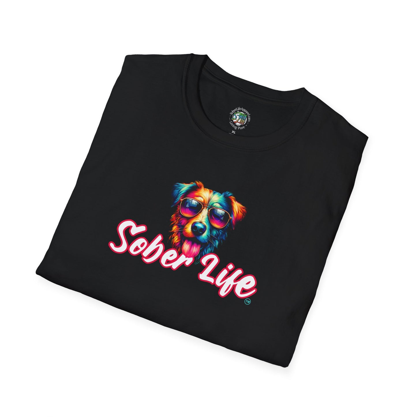 Sober dog -Unisex Softstyle T-Shirt