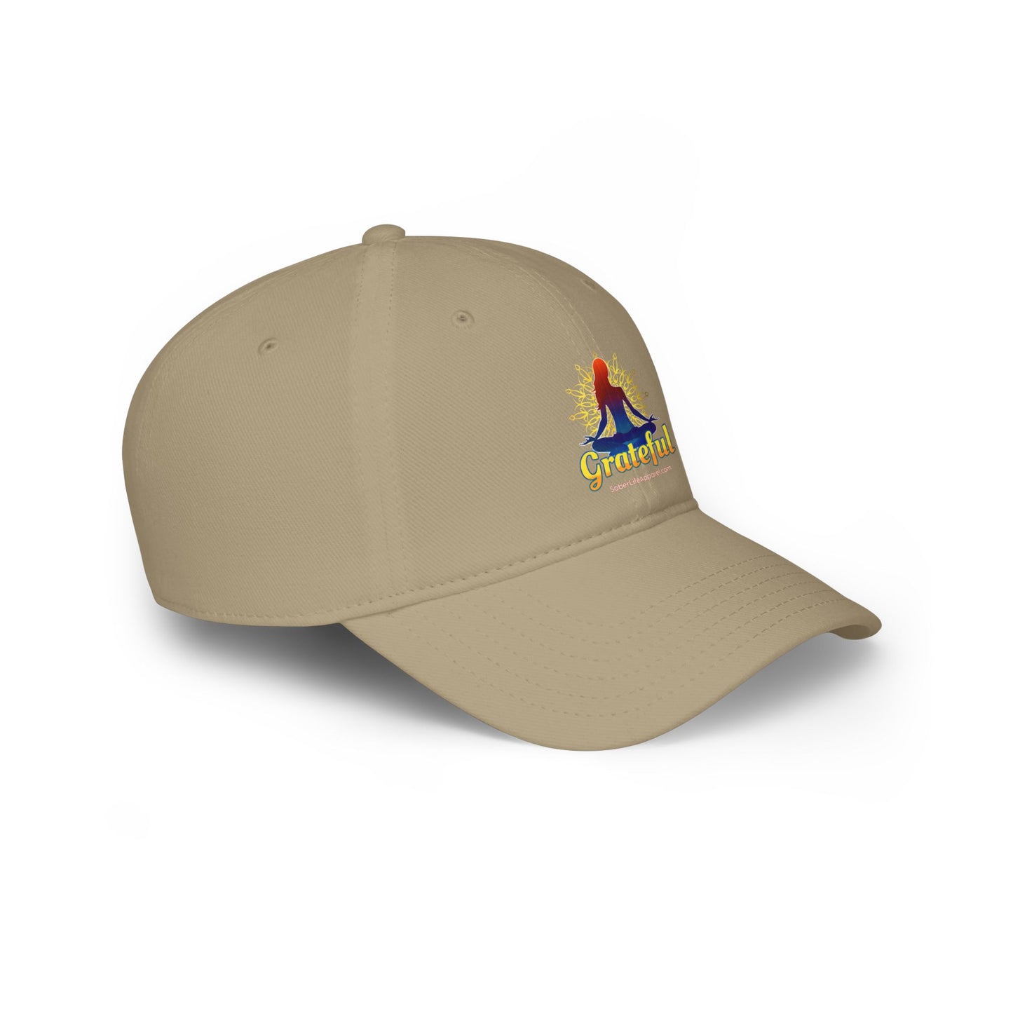 Grateful Mermaid Baseball Cap, Casual Beachwear Hat, Gift for Grandmas, Summer Style, Unique Sun Protection Accessory