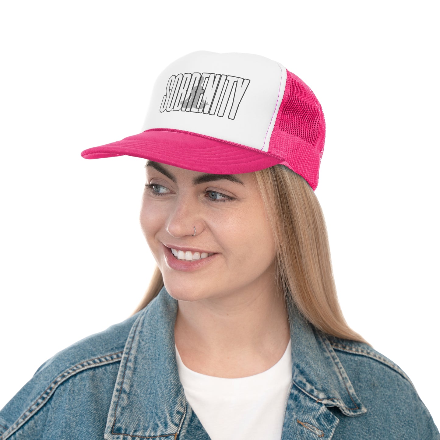 Sobriety Trucker Caps - Stylish Hats for Support, Recovery Gifts, Motivational Wear, Unisex Accessories, Celebratory Gear