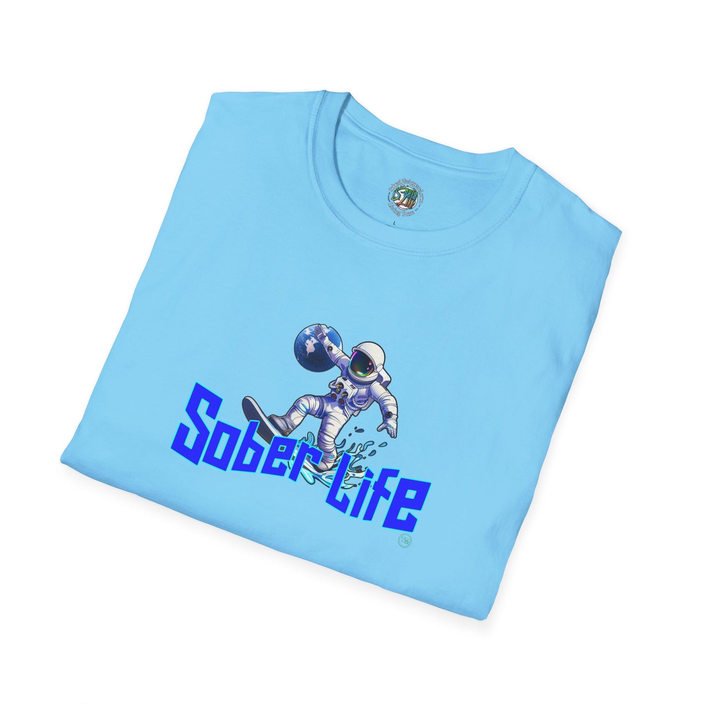 astro surfer Unisex Softstyle T-Shirt