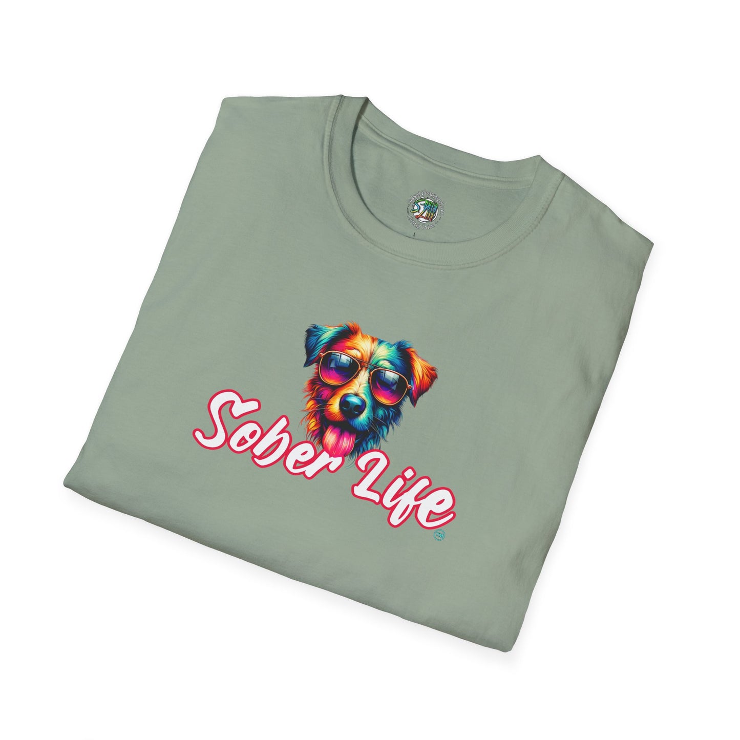 Sober dog -Unisex Softstyle T-Shirt