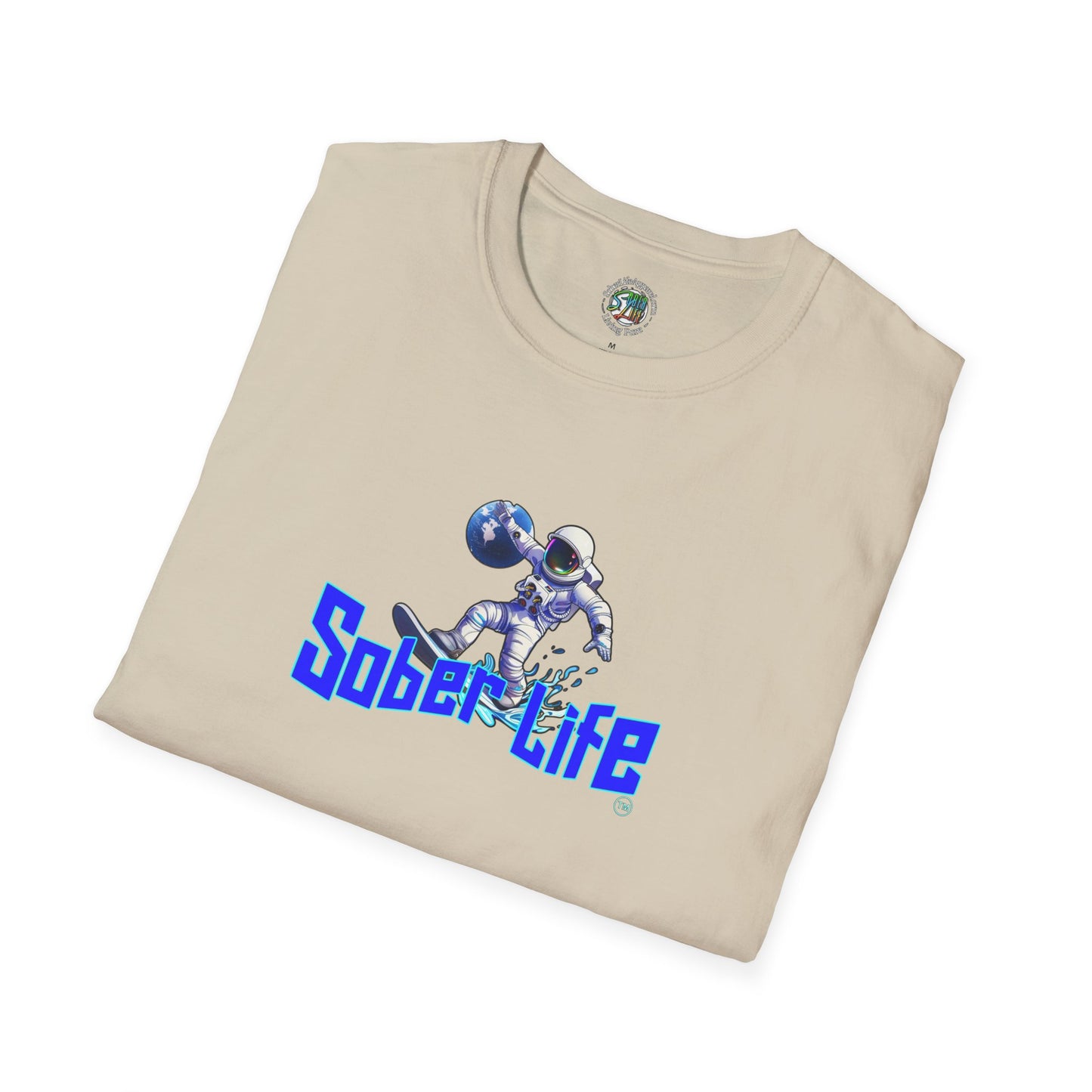 astro surfer Unisex Softstyle T-Shirt