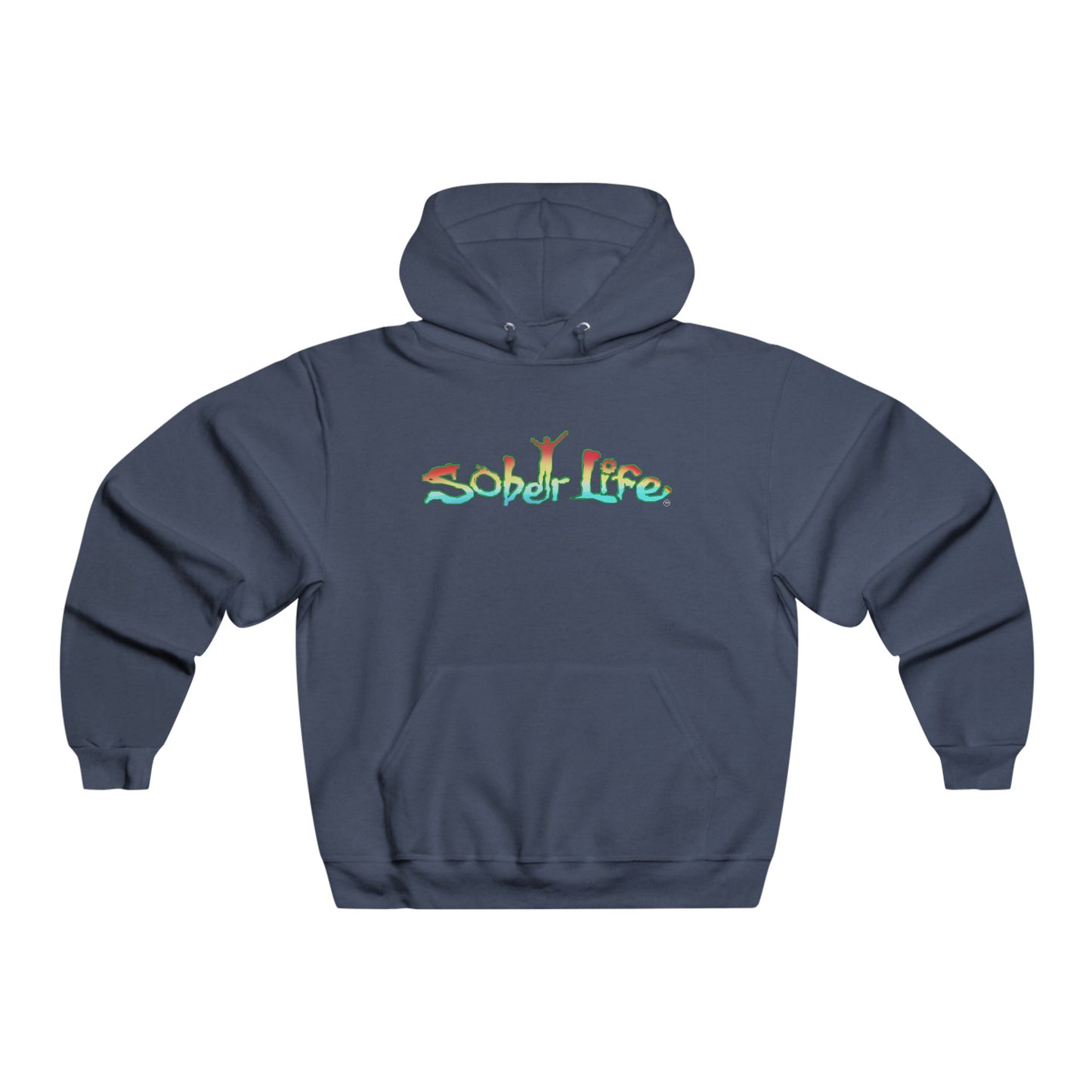 Summer Color Font- Men's NUBLEND® Hooded Sweatshirt