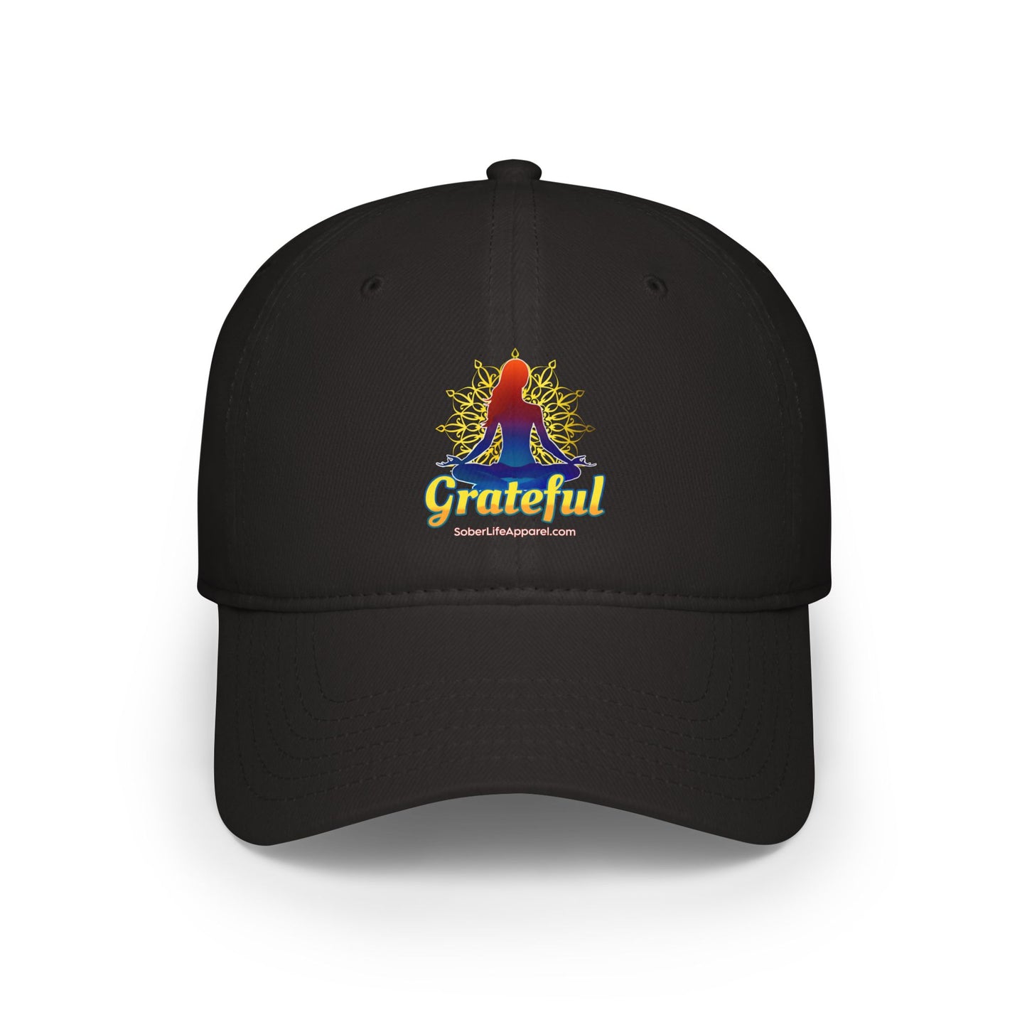 Grateful Mermaid Baseball Cap, Casual Beachwear Hat, Gift for Grandmas, Summer Style, Unique Sun Protection Accessory