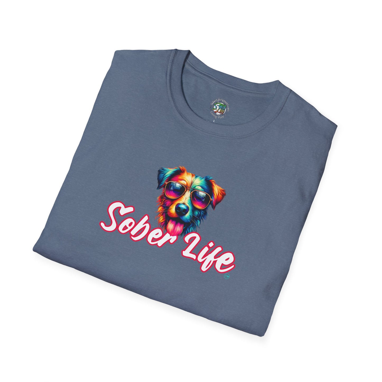 Sober dog -Unisex Softstyle T-Shirt