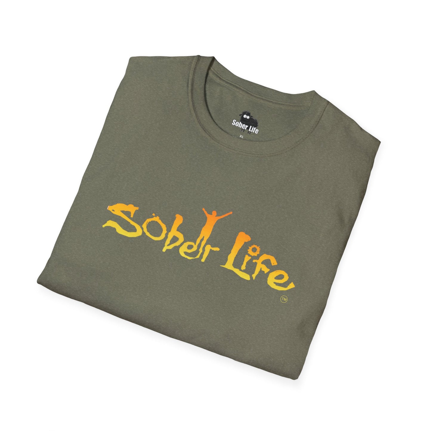 orange beach glow -Unisex Softstyle T-Shirt