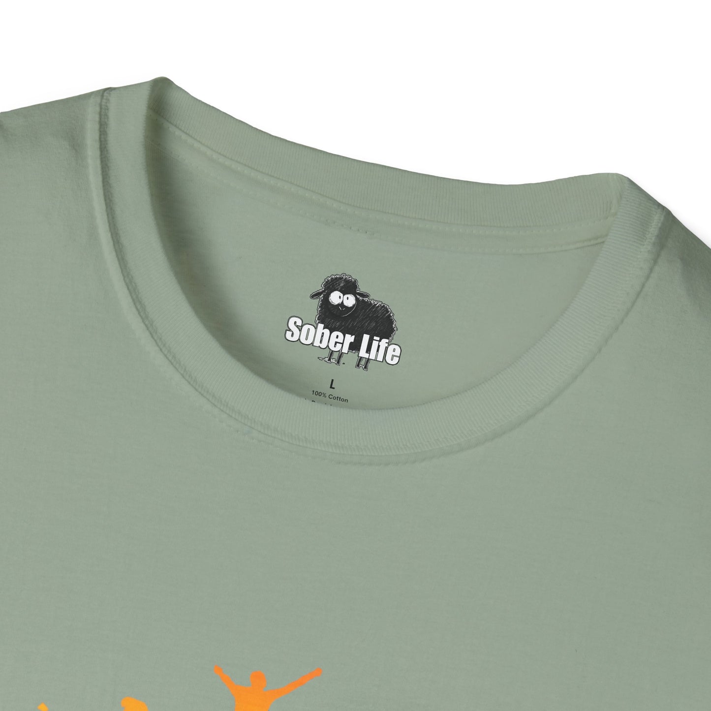 orange beach glow -Unisex Softstyle T-Shirt