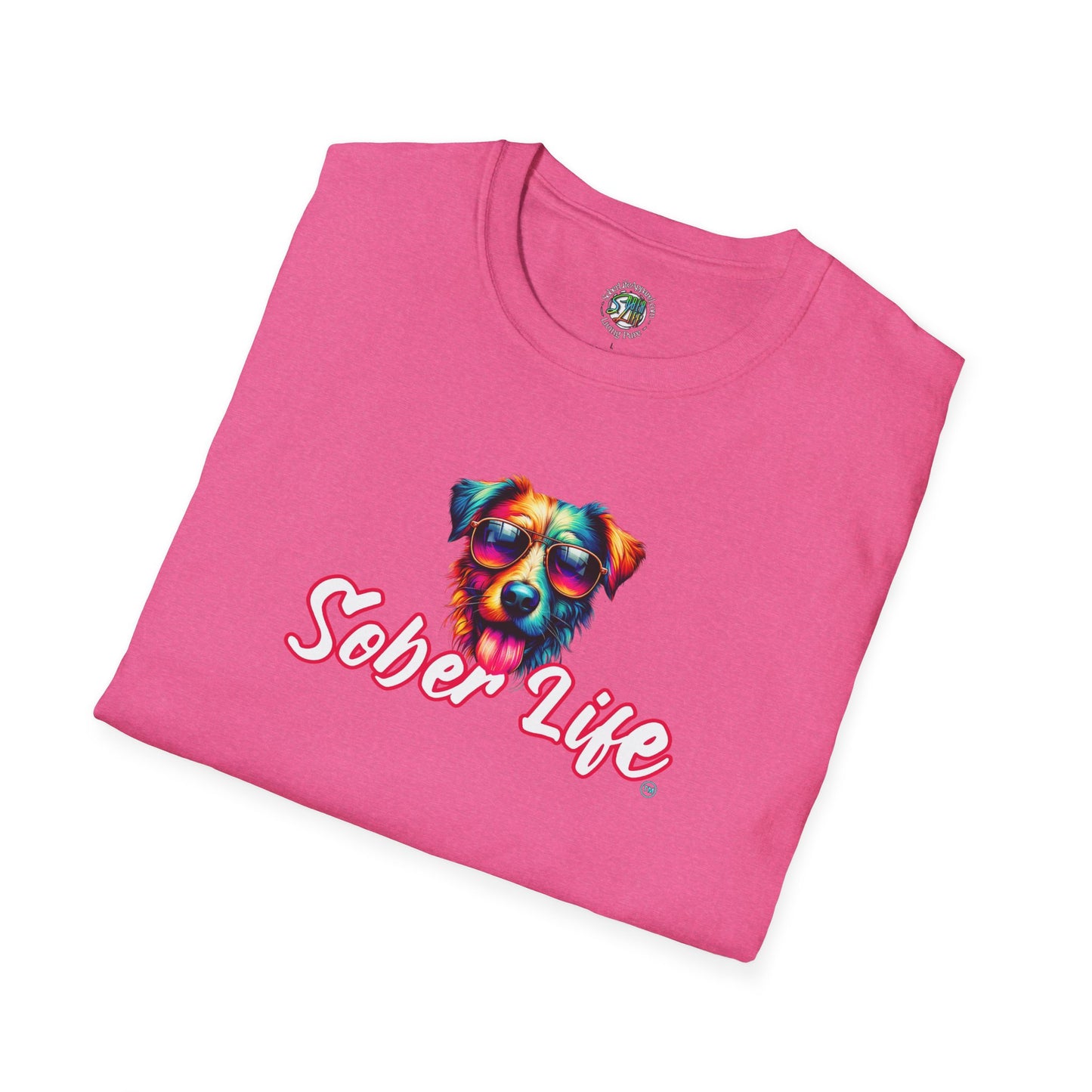 Sober dog -Unisex Softstyle T-Shirt