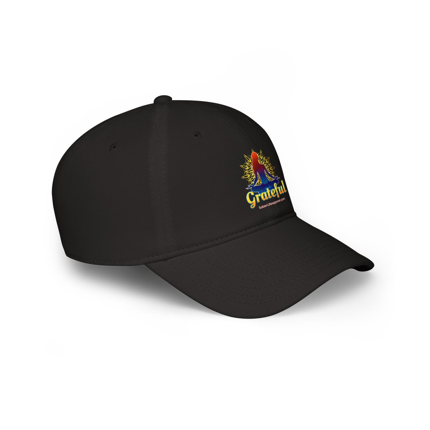 Grateful Mermaid Baseball Cap, Casual Beachwear Hat, Gift for Grandmas, Summer Style, Unique Sun Protection Accessory
