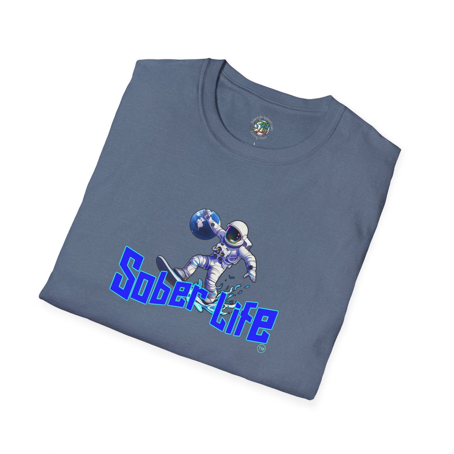 astro surfer Unisex Softstyle T-Shirt