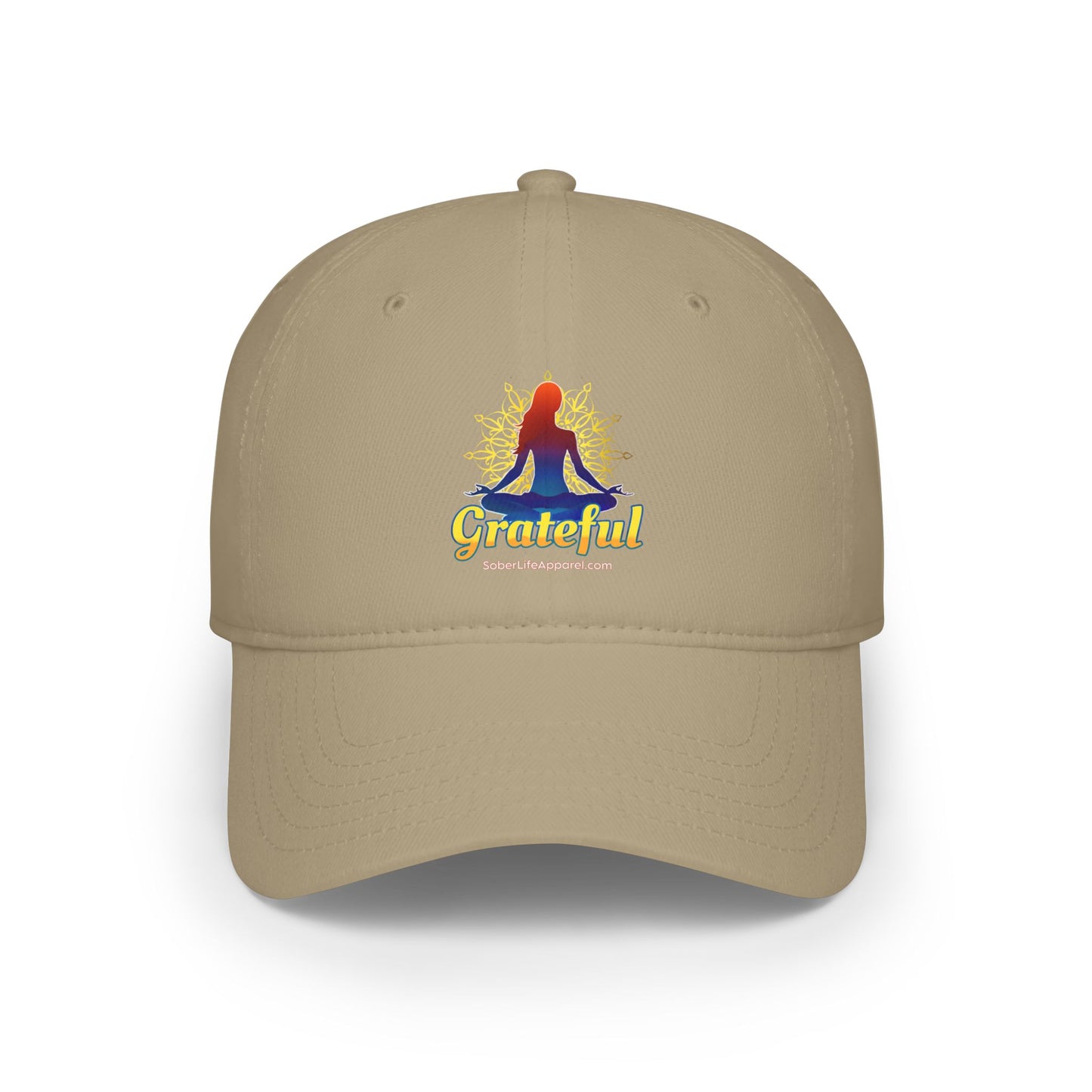 Grateful Mermaid Baseball Cap, Casual Beachwear Hat, Gift for Grandmas, Summer Style, Unique Sun Protection Accessory