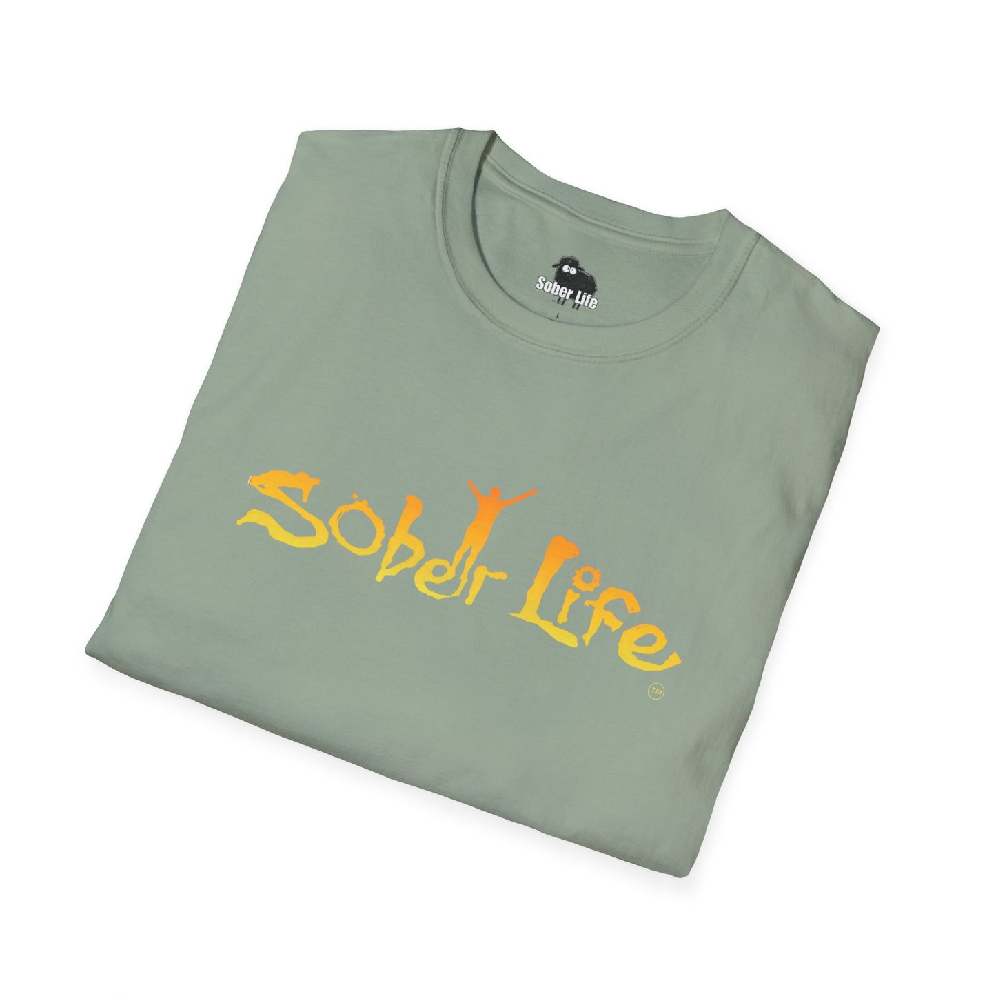 orange beach glow -Unisex Softstyle T-Shirt