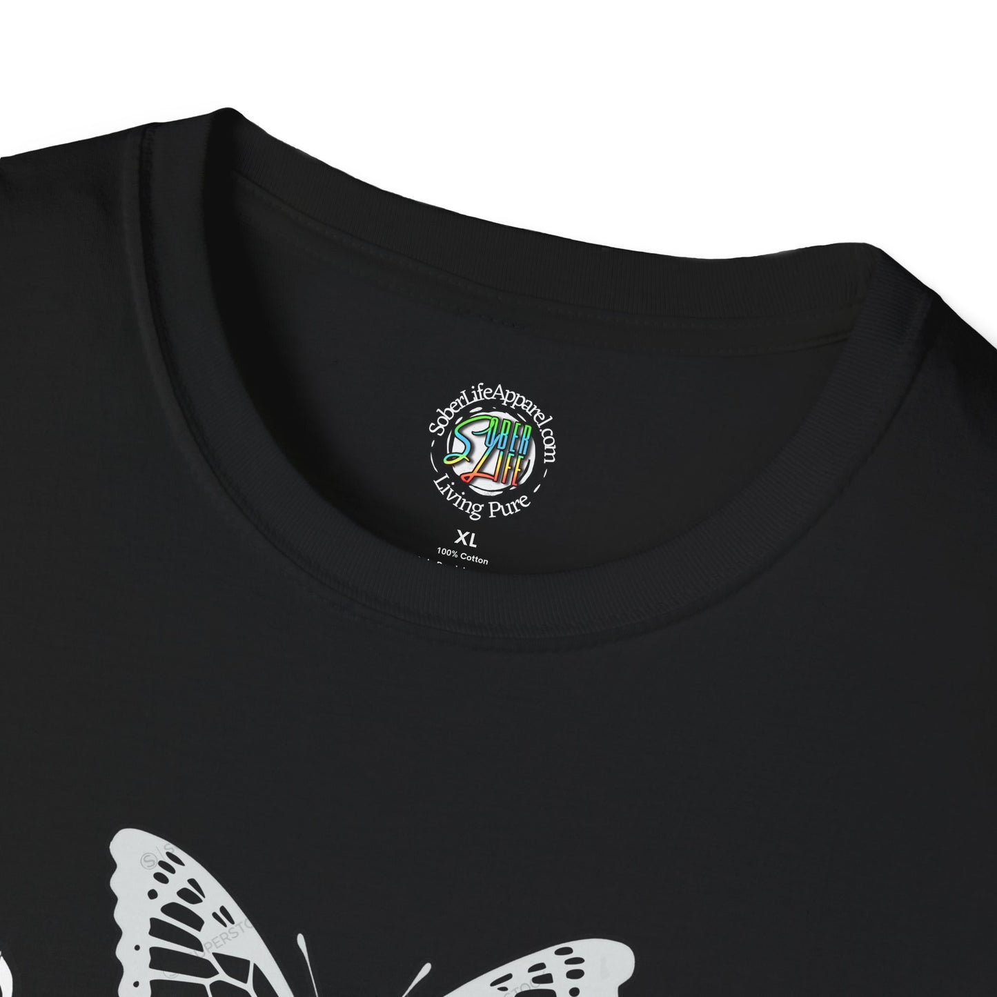 Butterfly tatoo- Softstyle T-Shirt