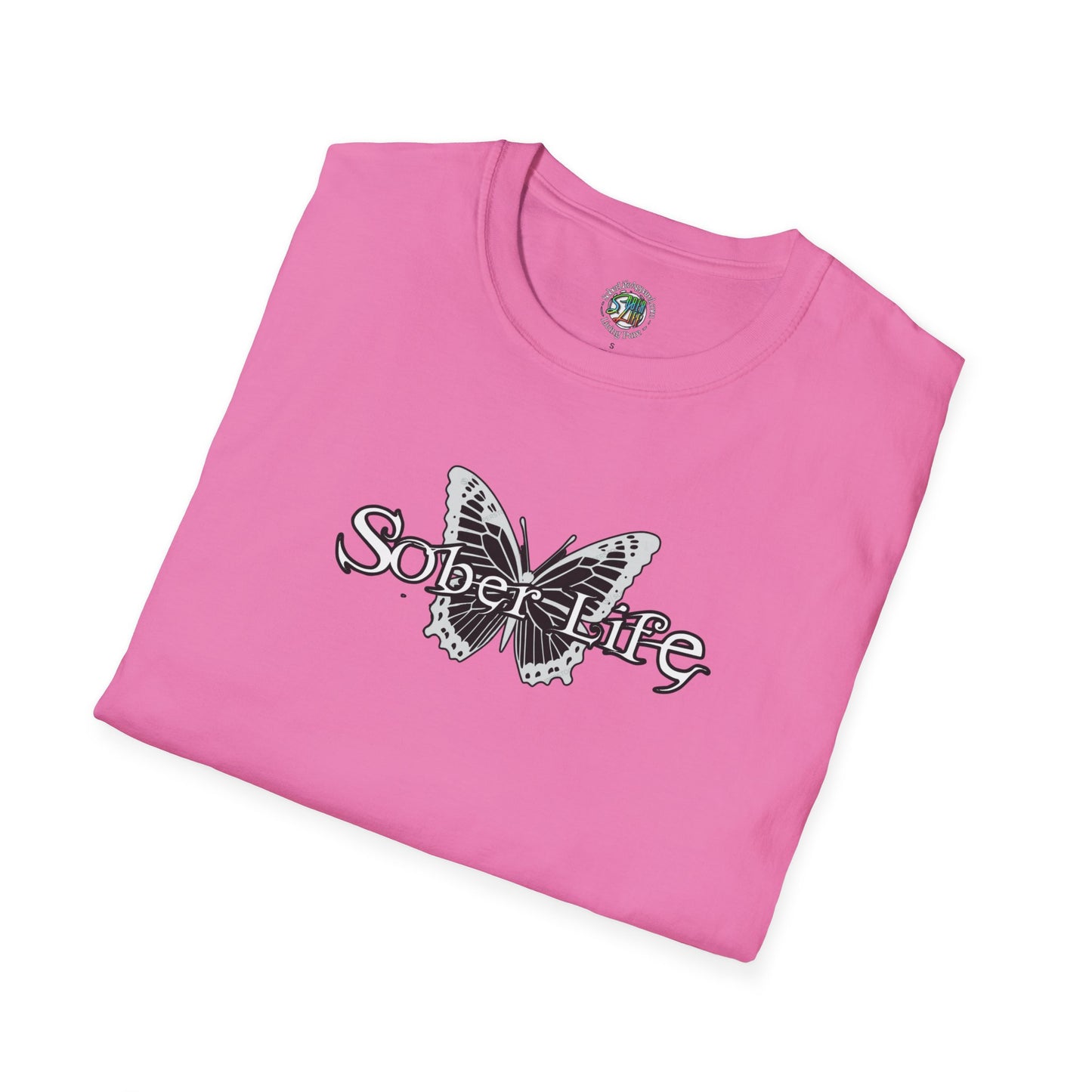 Butterfly tatoo- Softstyle T-Shirt